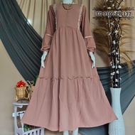 Gamis Ceruti Renda Dada / Gamis CERUTI BABYDOLL full puring