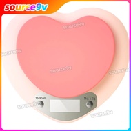 Kitchen Accessories Electronic Scales Pink Home Appliances Kitchen Electronic Scales Precision Small Gram Scale Kitchen Baking Scales Heart Shaped sou9v