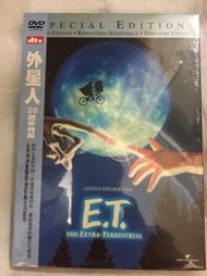 正版DVD 20周年特輯 雙片裝 外星人 ET 導演:史蒂芬史匹柏