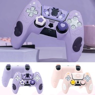 Cute Star Wings Silicone Skin Cover Gamepad Sticker Soft Case For Sony Dualsense 5 PS5 Controller Th