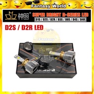SHENZHAO 2Pcs Super Bright LED More Than HID Light/Canbus TDCU Car LED Headlight D1S/D2R/D4S/D4R/D8S