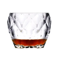 Salloping Horse Whiskey Glasses Diamond Cut Whisky Prism Crystal Old Fashioned Glass Vodka Tumbler C