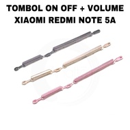 Tombol Luar On Off + Volume Xiaomi Redmi Note 5A / Note 5A Prime