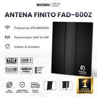 Antena TV Digital Finito Antena Indoor Outdoor FREE Kabel Antena