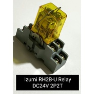Relay, Control DC24V 2P2T 054