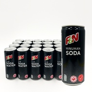 F&N CLUB SODA WATER 325ML X 24 CANS (1 CARTON)