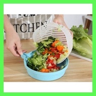 ◉ ◤ ⚣ Ω Salad Slicer Cutter Chopper Bowl Food Fruit Vegetable Slicer Master
