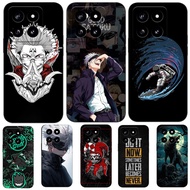 Case For Xiaomi 14 PRO Silicon Phone Back Cover black tpu case Satoru Gojo