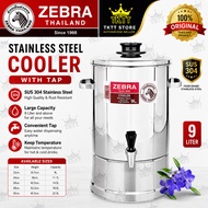 TKTT 100% Original ZEBRA Thailand Stainless Steel Cooler Faucet Water Dispenser Tap FoodGrade SUS304