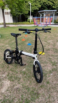 Dahon k3 plus 白色摺疊單車