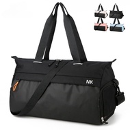 Fitness Sport Gym Beg with Shoes Compartment Waterproof Travel Sling Duffel Bag Beg Balik Kampung