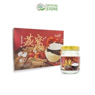 (Hijau Natura) Ecolite Bird's Nest with American Ginseng &amp; Rock Sugar (70ml x 6 bottles)