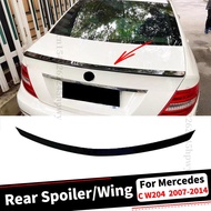 AMG GT Style Rear Spoiler Wing Splitter Tuning Accessories Styling For Mercedes Benz C W204 2007 200