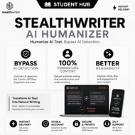 [Original 100%] Stealth Writer AI Premium | Unlimited Plan | AI Humanizer | Instant Delivery