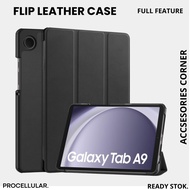 Samsung Galaxy TAB A9 A9+ PLUS Flip Book Cover Slim Leather Case