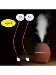 2入組加濕器霧化片,diy空氣加濕器香薰擴散器噴霧機替換零件