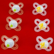 MAM Baby Soothing Pacifier Flat Head 0-6 Months Sleeping Type Silicone Material General Diameter for
