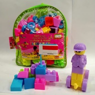 Lego Smart Block Block Block Duplo Block Backpack Contents 100pcs Educational Toys