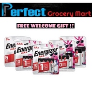 ⚡PROMO⚡Energizer Max Battery Assorted AA/AAA/C/D/9V/A27/A23/CR2016/CR2025/CR2032