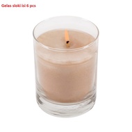 LILIN / Shot glass,/ candle glass,/ Shot glass, 6 pcs Shot glass