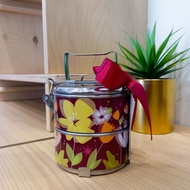 TIFFIN 2-TIER 10CM | MANGKUK TINGKAT | LUNCH BOX | GIFT | DOOR GIFT