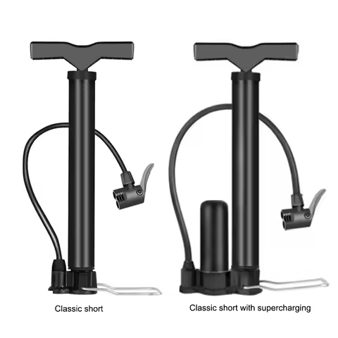 Bike Floor Pump Ball Bicycle Tire Hand Inflator for Schrader/Presta/Dunlop Valve