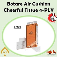Botare AIR-cushion Cheerful Tissue 4-Ply 4 Packs Air-cushion Deluxe Comfort Tissue Cheerful Facial Tissue Soft Pack Baby Tissue Wall Hanging Tisu