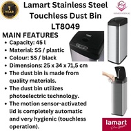Lamart Stainless Steel Touchless Dust Bin