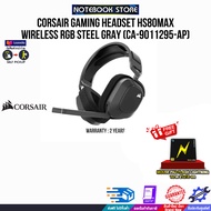 [ผ่อน 0% 3 ด.]CORSAIR GAMING HEADSET HS80MAX WIRELESS RGB STEEL GRAY (CA-9011295-AP)/ประกัน 2 YEARS