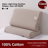 ZhenXi | Summer Pure Cotton Latex Pillow Case 40cmx60cm