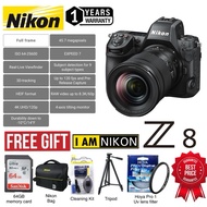 NIKON Z8 24-120MM S FULL FRAME ORIGINAL (1 YEARS WARRANTY) 45.7MP 8.3K 60P 4K UHD 120P HEIF FORMAT N