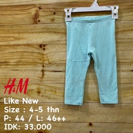 H*m kids leggings size 4-5 years