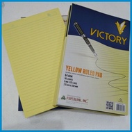 Yellow pad paper - Victory