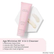 Skin Care Mary Kay Timewise Age Minimized 3D 4-In-1 Cleanser 127g For Oily/Combination skin (Expired Date Mar 2025)