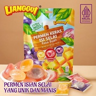 Permen Keras isi Selai Buah Asli Mix Rasa Strawberry Anggur Mangga Dalam Satu Kemasan By Lianggui Ha