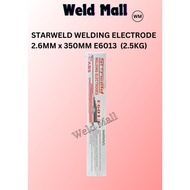 Starweld Welding Electrode 2.6MM x 350MM (2.5KG) E6013