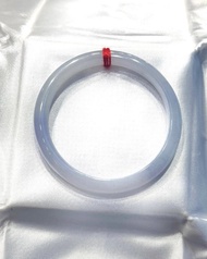 冰種 緬甸翡翠 A玉 玉鐲 • 冰種紫藍翡翠褔鐲