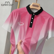 Pink Fashion Women's Polo Shirt Women's Polo Shirt Short Sleeve Breathable Outdoor Sports Shirt Wome