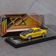 404 Error 1:64 Nissan NISSAN GTR R33 Yellow Carbon Cover Limited Edition Resin Car Model