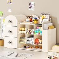 [48H Shipping] Drawer-style desktop storage box, office desk stationery organizer, large-capacity sl