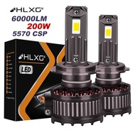 H11 H7 H4 LED Bi LED Projector lens laser Bulb H7 9012 HIR2 H11 H1 headlight kit 60000LM Fog Light ice beam 6000K F5C HB3 9005 HB4