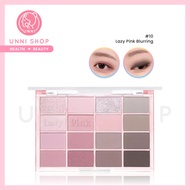 แท้ 100% Wakemake Soft Blurring Eye Palette พาเลทตาเกาหลี เนื้อละมุนนุ่ม สีชัด เลือกใช้ได้ตามโทนผิว