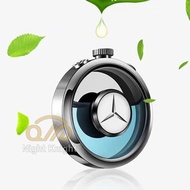 For Mercedes Benz Car Smell Air Freshener Conditioning Alloy glass Auto Vent Outlet Perfume Clip Fre