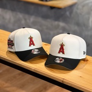 MLB Los Angeles Angels 20th Anniversary Chrome Gold Two Tone 9F.o.rty A Fr.am.e Snapback Hat Commemo