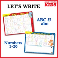 [MIND TO MIND KIDS] LET'S WRITE ABC & abc (WRITING BOARD)