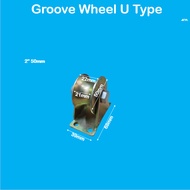 Toyu Groove Wheel U Type Roller Wheel 50mm 60mm 80mm 100mm