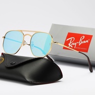 Ray-Ban® RB 3609 New 2021 Metal Frame Retro Fashion Sun Glasses UV Protection While Driving for Men 