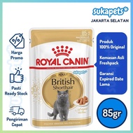 Royal Canin Adult British Shorthair Makanan Kucing Dewasa Wet 85gr