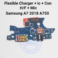 Samsung A7 2018 A750 Original Flexible Charger + Flexible ic SAMSUNG A750 Charger Connector