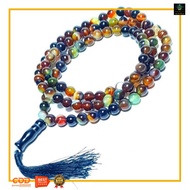 Tasbih Stone AKIK SULAIMAN Honey 99 Grains 8MM